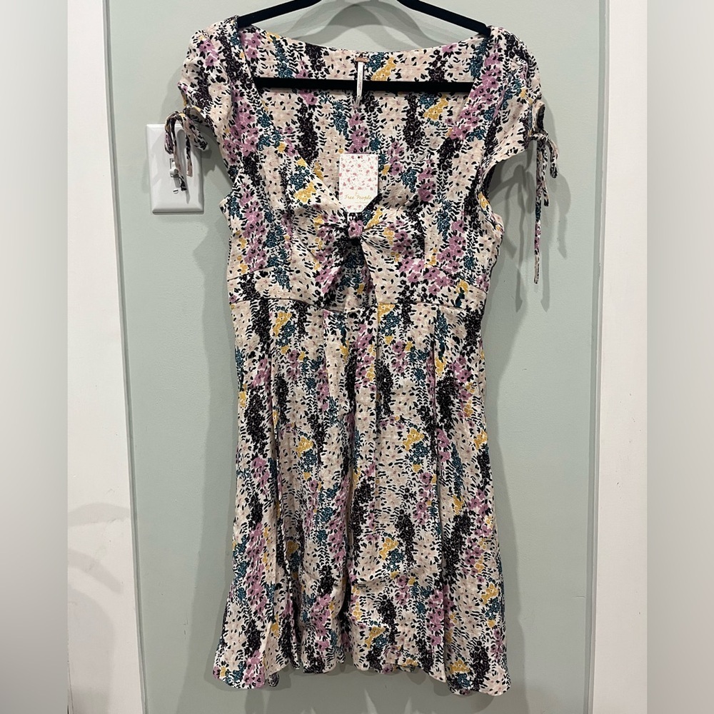 NWT Free People Miss Right Floral Mini Dress Small